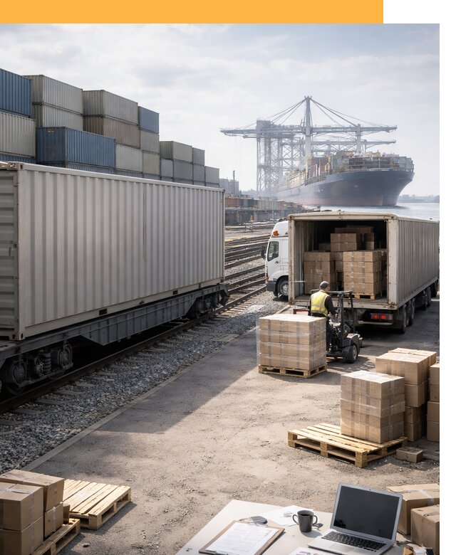 Мультимодальные перевозки грузов по миру от 46395 руб