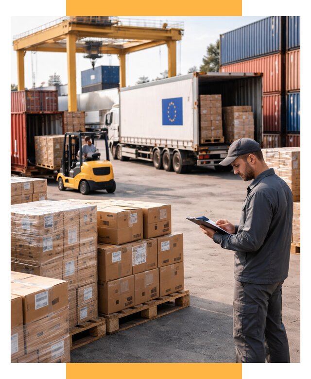 Доставка грузов из Европы от 12372 р., логистика СетСервис-Лга