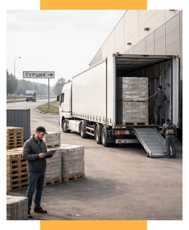 Автоперевозки и доставка фурой из Турции от 123720 р. | СетСервис-Лга