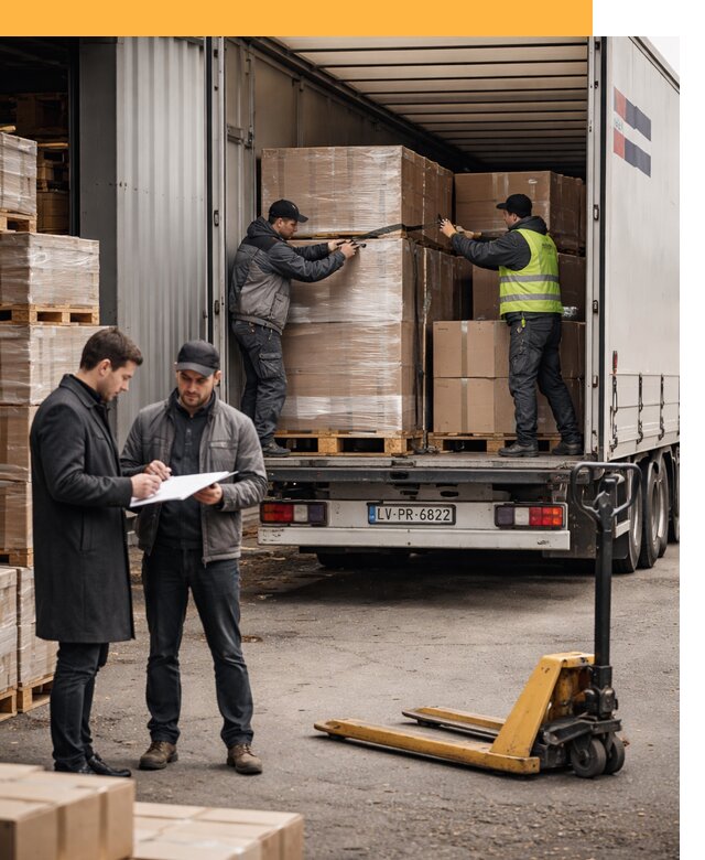 Автоперевозки из Латвии — международная доставка от 77325