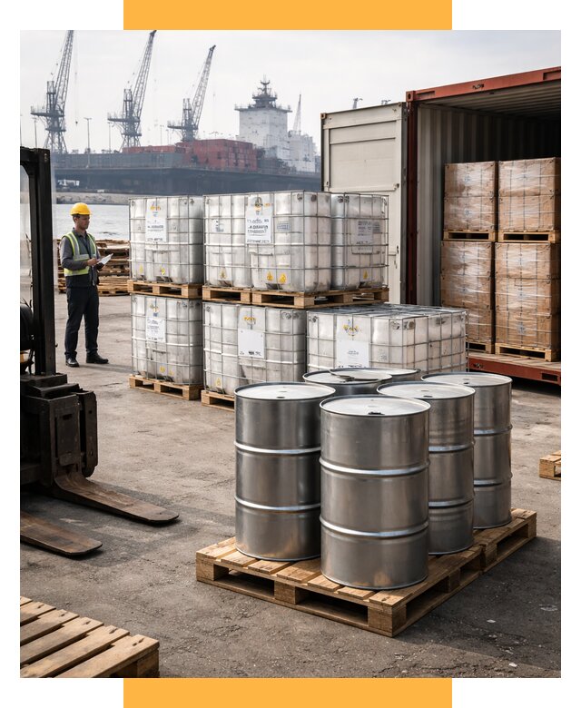 Доставка химического сырья из Индии от 257750 р. | СетСервис-Лга