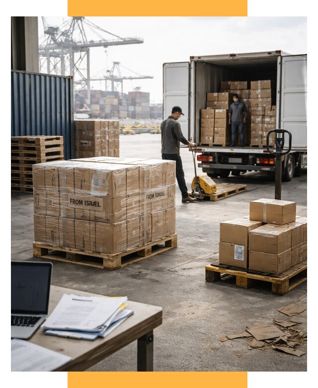 Доставка грузов из Израиля от 15465 р., логистика от СетСервис-Лга
