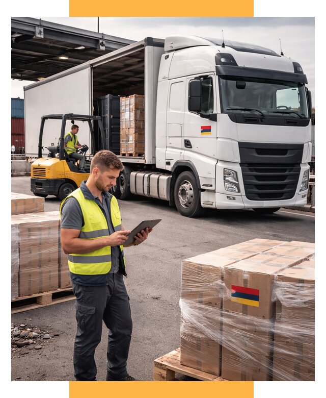 Автоперевозки из Армении от 97945 р. — услуги СетСервис-Лга