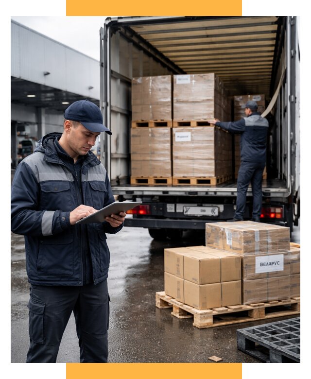 Доставка грузов из Беларуси от 15465 р. логистика СетСервис-Лга