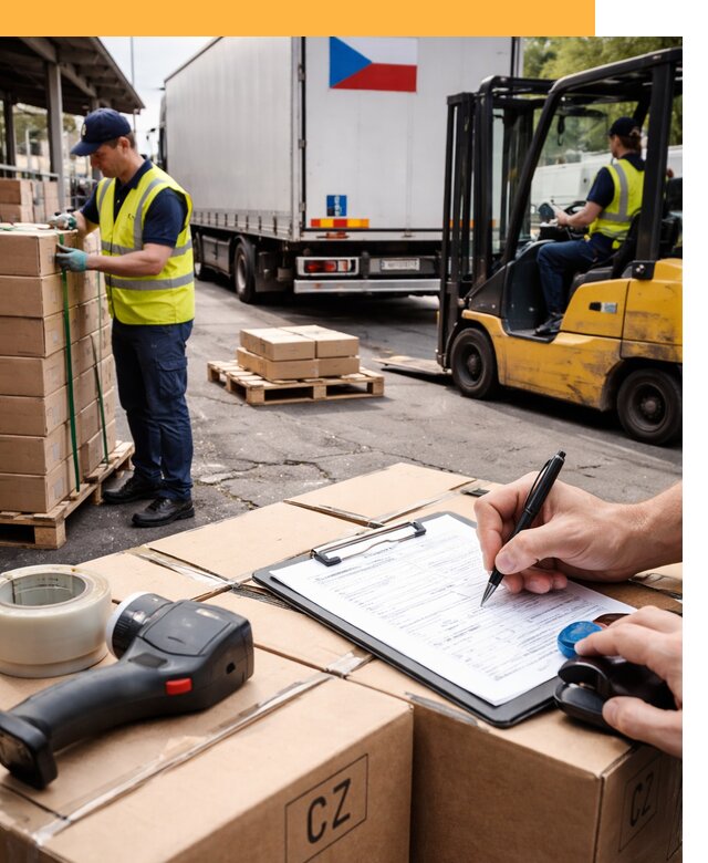 Доставка грузов в Чехию от 36085 руб, международные перевозки