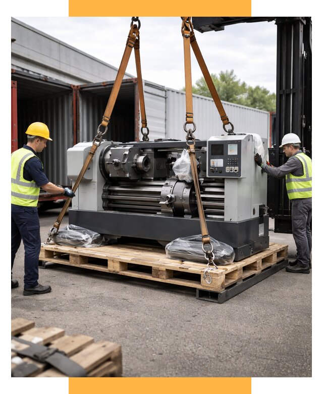 Перевозка станков и таможня от 61860 р. | СетСервис-Лга логистика