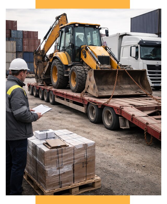 Международная перевозка спецтехники от 46395 р., СетСервис-Лга