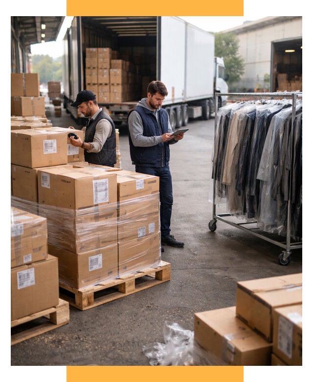 Перевозка и доставка одежды из Китая от 7733 р., СетСервис-Лга