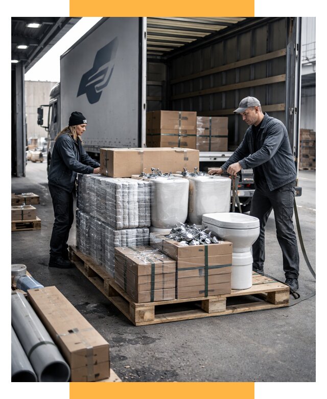 Перевозка сантехники под ключ от 1856 р. | СетСервис-Лга