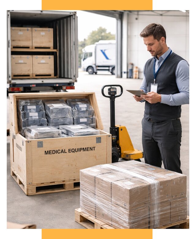 Перевозка медицинского оборудования от 15465 р. в СетСервис-Лга