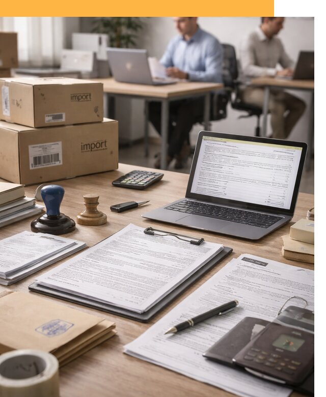 Таможенное оформление импорта от 15465 руб. с полным сопровождением