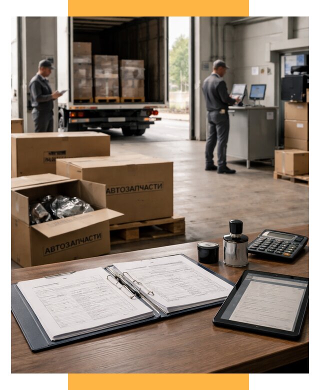 Таможенное оформление автозапчастей под ключ от 8764 р., СетСервис-Лга