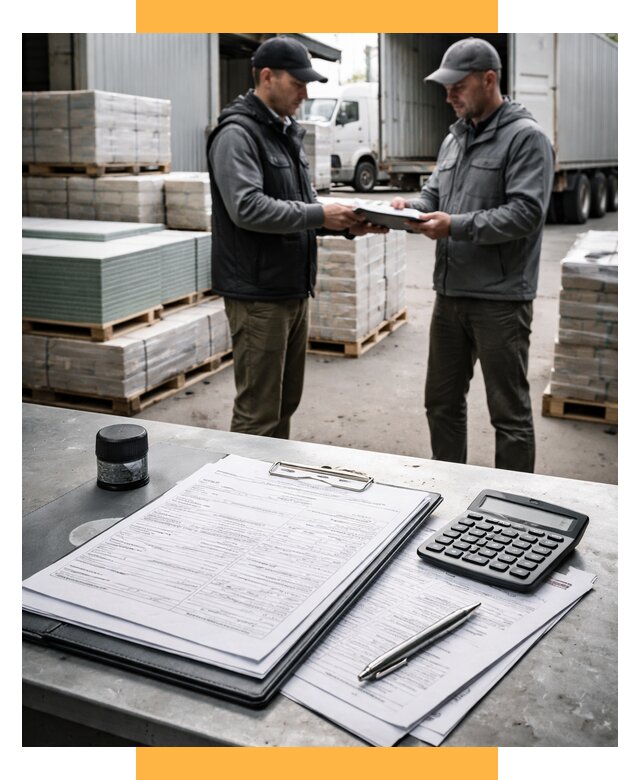 Таможенное оформление стройматериалов от 8764 р. | СетСервис-Лга