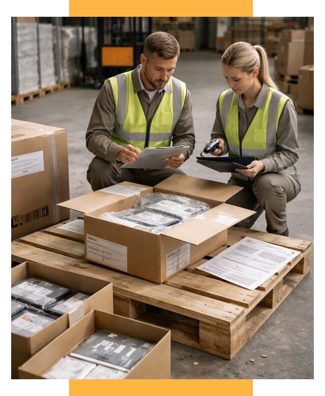 Инспекция товара перед отправкой от 4640 р. | СетСервис-Лга