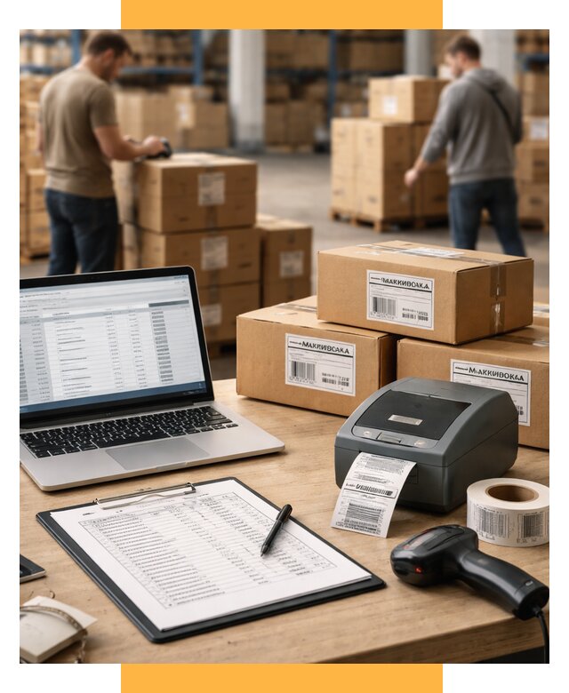 Маркировка импортных товаров от 4640 р. под ключ, СетСервис-Лга